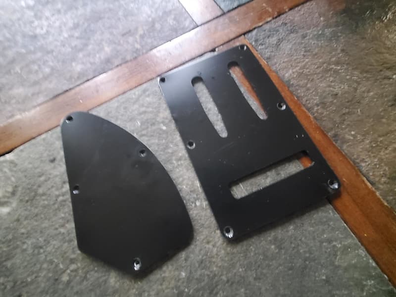 Ibanez RG back/control/cavity plates Black Reverb
