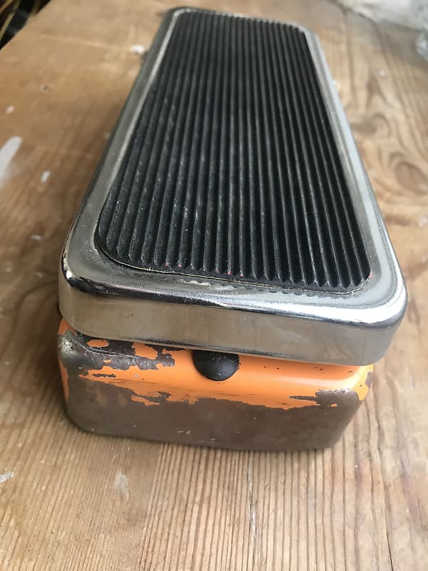 Vintage rare Colorsound Fuzz wah guitar effect pedal 1970s