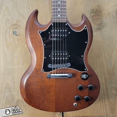 Gibson SG Special Electric Guitar Faded Brown 2006 w/ HSC Used image 2