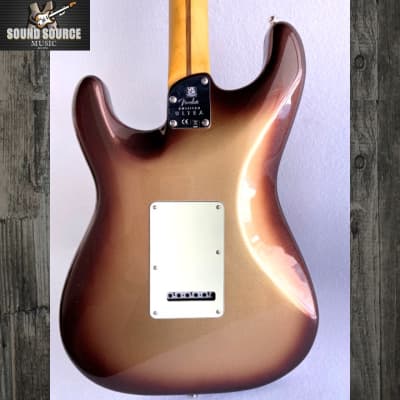 Fender American Ultra Stratocaster SSS, 8.0 lbs. 2022 Mocha Burst image 9