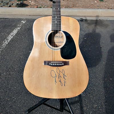 Garth Brooks Autographed Acoustic Guitar - Signed ESPANOLA Acoustic Guitar By Garth Brooks Comes with Certificate Of Authenticity,(COA), Picture and Case - Excellent Condition image 15