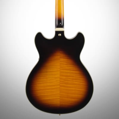 Ibanez JSM10 Semi-hollowbody Electric Guitar (with Case), Vintage Yellow Sunburst image 6