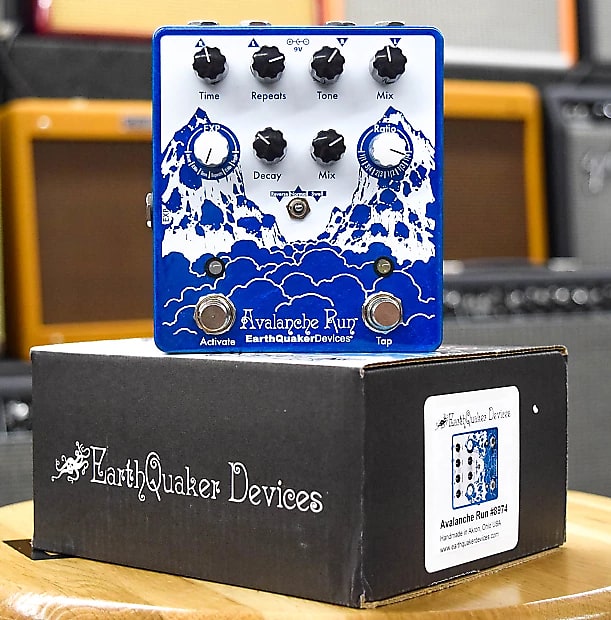 配信機器・PA機器・レコーディング機器 Avalanche Run Stereo Delay & Reverb Amazon | Earth Quaker Devices ステレオディレイ&リバーブ
