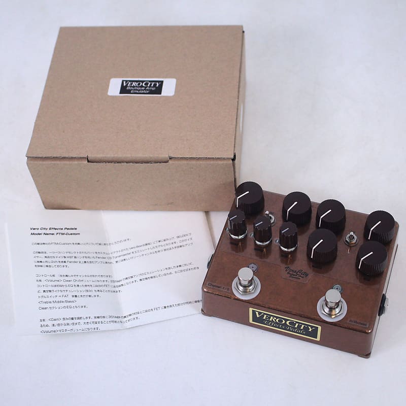 VEROCITY EFFECTS PEDALS FTM Custom [SN IGSFTMC-001] (01/22) | Reverb