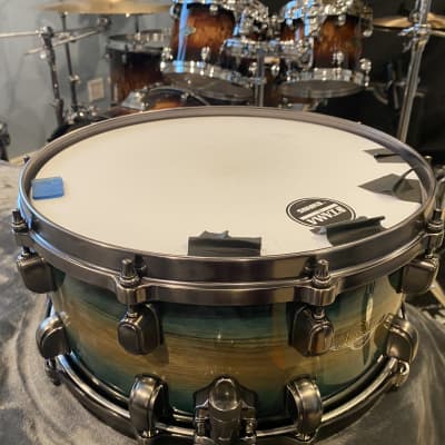 Tama Starclassic Exotic 6.5x14 Pacific Emerald Snare | Reverb