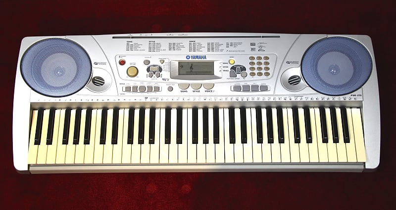 Yamaha PSR-275 Electronic 61-Touch Portable Keyboard Piano with
