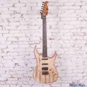 AXL Badwater Stratocaster Electric Guitar White | Reverb