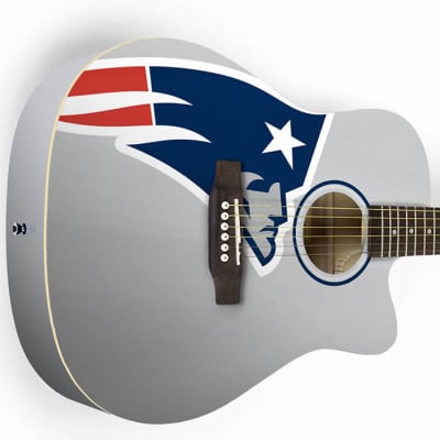 Woodrow New England Patriots Acoustic GuitarACNFL19 for sale