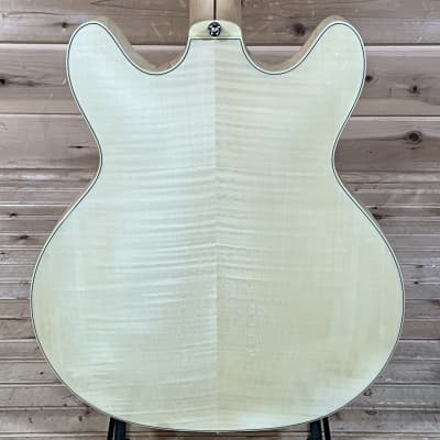 Guild Starfire II Flamed Maple Bass - Natural image 4