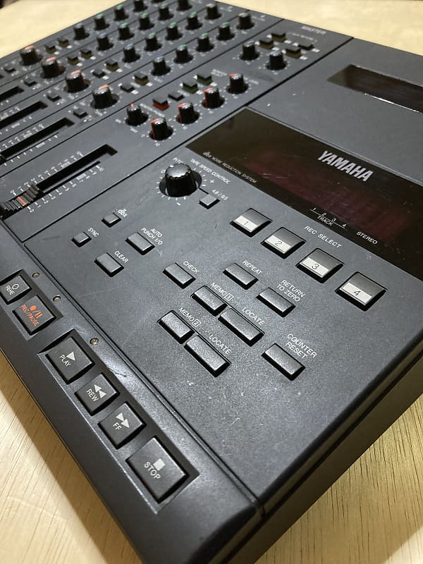 Yamaha MT4X Multitrack Cassette Recorder 1990s - Black | Reverb