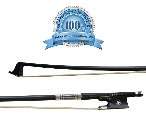 Fiddlerman Carbon Fiber Violin Bow 2015 Black Reverb UK