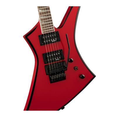 Jackson X Series Kelly Kex 6-String, Laurel Fingerboard, Poplar Body, and Maple Neck Electric Guitar (Right-Handed, Ferrari Red) image 6
