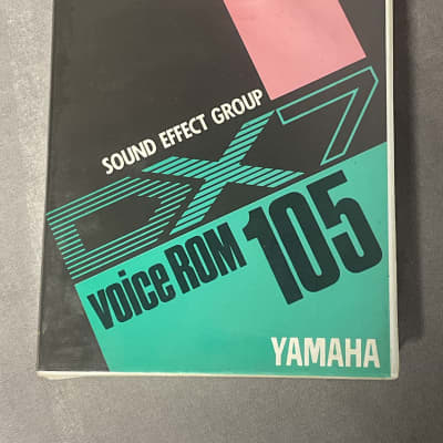 Yamaha vrc-105 sound effect group DX7 Data ROM Cartridge dx5 dx1
