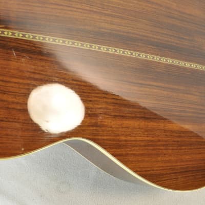 Ensenada Japan MIJ Japanese Norma, National, 000-28 OM28 Style Acoustic Guitar w/ Chipboard case image 11