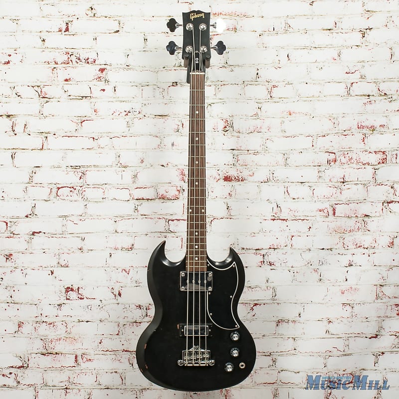 2011 Gibson SG Bass Satin Black (USED) | Reverb