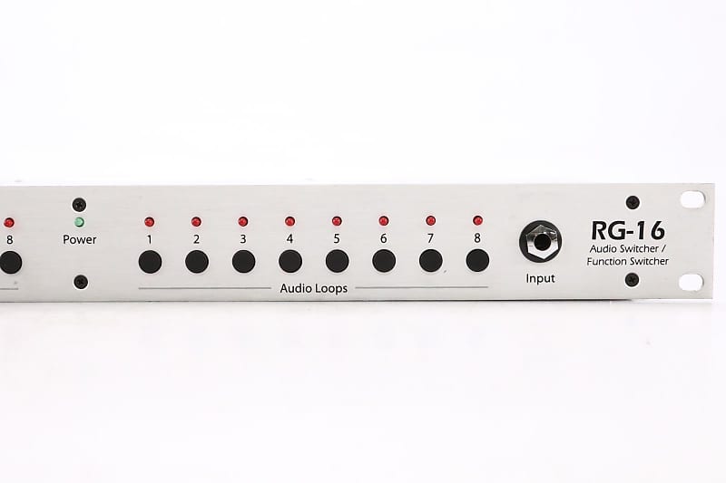 RJM RG-16 MIDI Audio & Function Switcher #47803