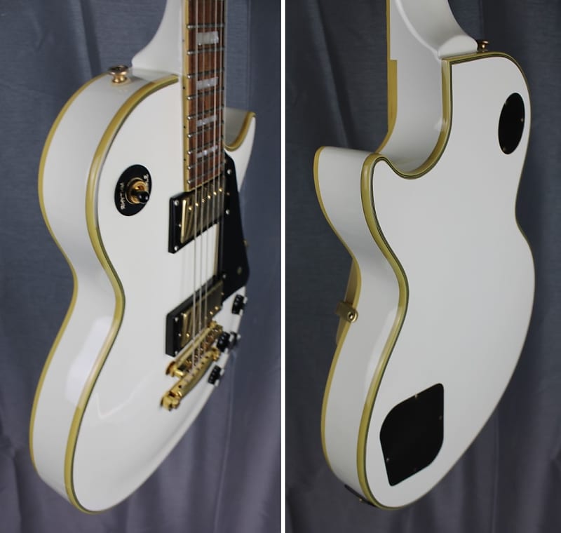 Epiphone LesPaul Custom Korea 2006 Ｐ90 Epiphone Les Paul Custom 2006 (Korea) | Reverb