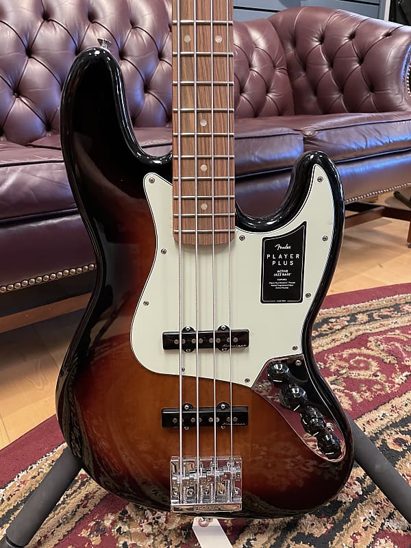 Fender Player Plus Active Jazz Bass 2021 Burst | Reverb