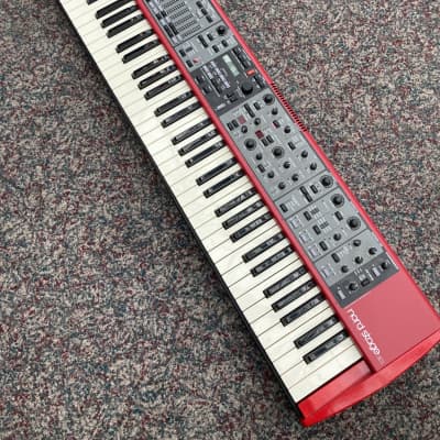 Korg SV1 73 Reverse Key Black/Red Limited Edition | Reverb