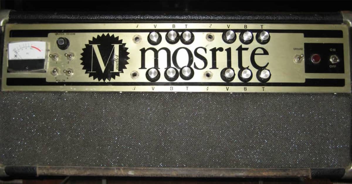 Mosrite amp top