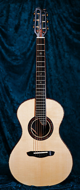 Hatcher Pina (parlor/00 size) acoustic guitar 2015 image 1