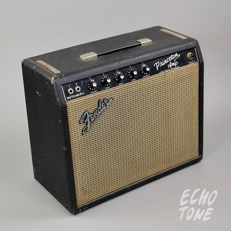 1966 Fender AA964 Princeton Amp (Blackface, Jensen Speaker) image 1