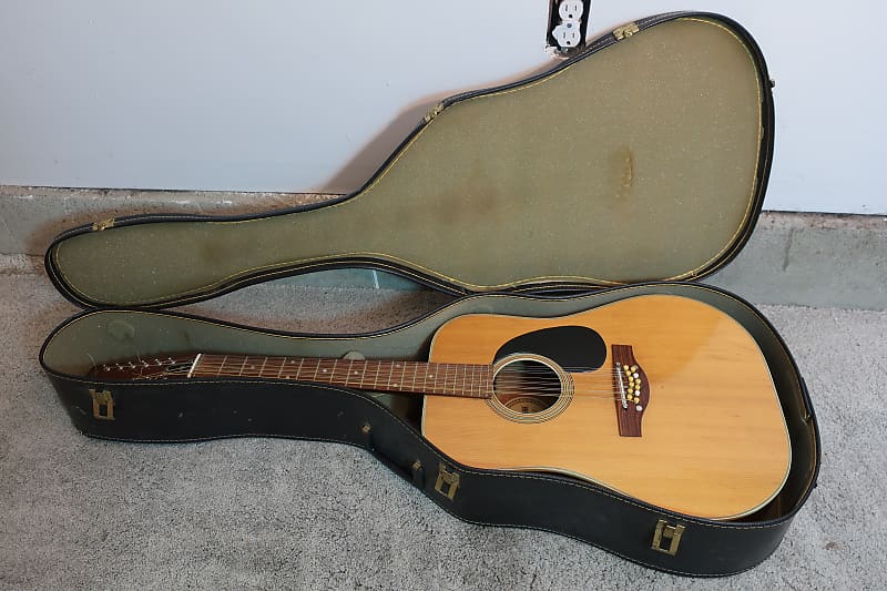 Vintage 1970 Wesbrook MIJ 12-String Acoustic Guitar Japan Very Clean Aria Ibanez Teisco image 1
