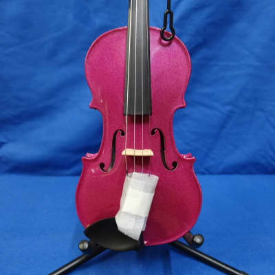 Harlequin Violin Outfit Raspberry 1/4 - Pink image 1