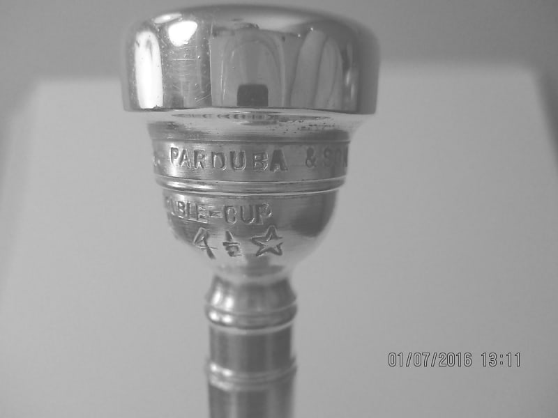 Parduba 4.5 Double-Cup Trumpet Mouthpiece - – Bob Reeves Brass