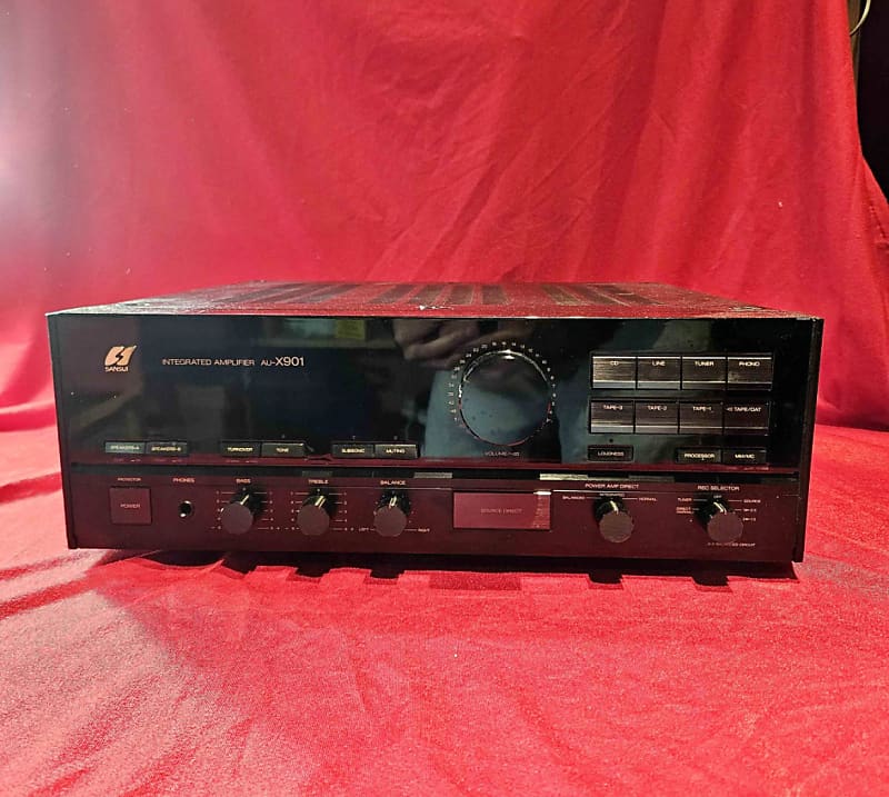 Sansui AU-X901 Integrated Amplifier 1987 - Black | Reverb Canada