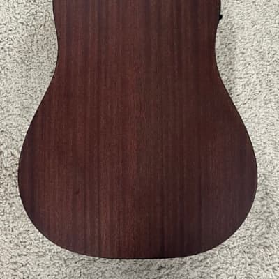 D'Angelico Premier Lexington CS Acoustic Electric Guitar, Matte Black Top image 2