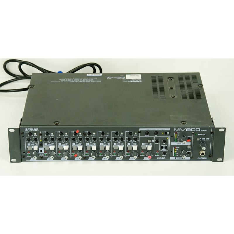 Used Yamaha MV800 8 channel rack mixer