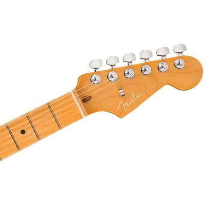Fender American Ultra Stratocaster Electric Guitar (Cobra Blue, Maple Fretboard) image 5