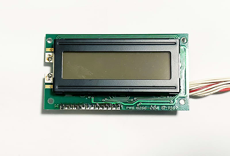 Yamaha REV7 REV5 Digital Reverberator Original LCD Display Yamaha REV7 REV5 Digital Reverberator Original LCD Display