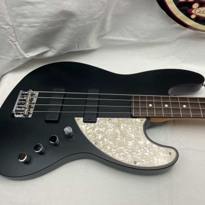 Fender Limited Edition Elemental Jazz Bass 4-string J-Bass MIJ Made In Japan 2022 - Stone Black / Rosewood fingerboard image 2