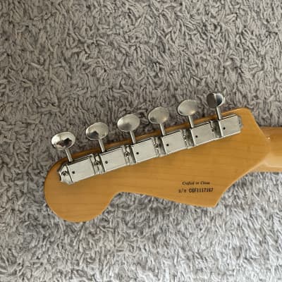 Fender Modern Player Stratocaster 2011 MIC HSS Silverburst Rare Guitar + Gig Bag image 6