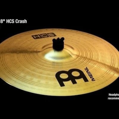 Meinl Cymbals HCS Ultimate Cymbal Pack with Free 16-Inch Trash Crash (Used/Mint)(New) image 8