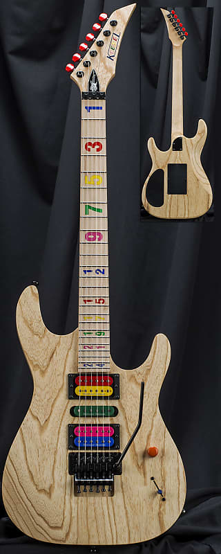 Kiesel Carvin JB24 Jason Becker Tribute Numbers Guitar with