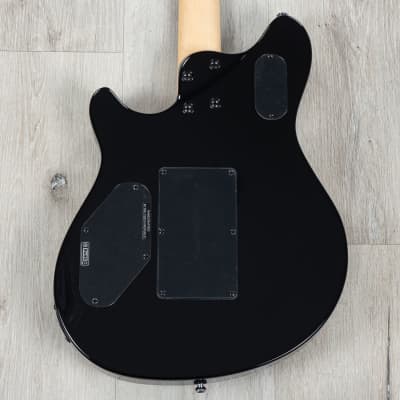 Peavey HP 2 Guitar, Black, Birdseye Maple Fretboard, Floyd Rose Tremolo image 4