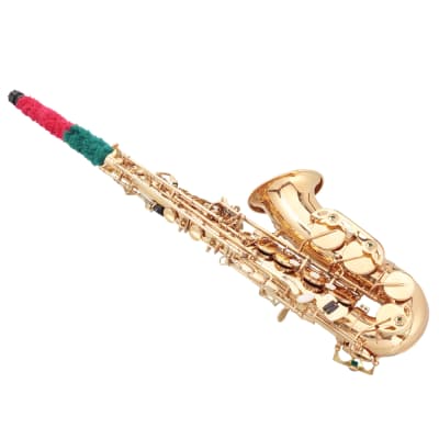 Glarry Alto Saxophone E-Flat Alto SAX Eb with 11reeds, case, carekit, Gold Color for Students image 4