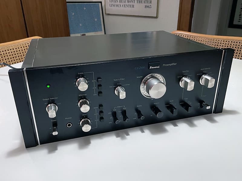 Sansui CA-2000 Stereo Preamplifier Preamp Control Amplifier