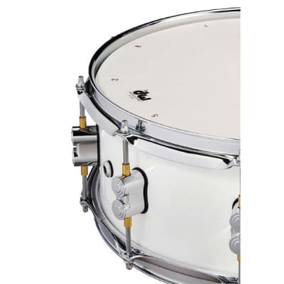 PDP Concept Series Maple Snare, 5.5x14, Pearlescent White w/Chrome Hw image 4
