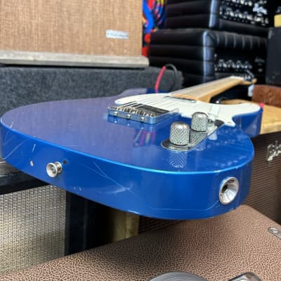 Hahn Model 228 electric guitar - Pelham Blue Relic image 8