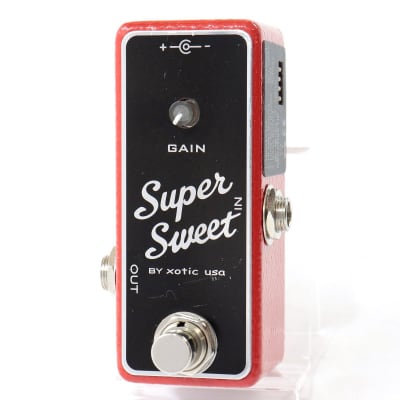 Reverb.com listing, price, conditions, and images for xotic-effects-super-sweet-booster