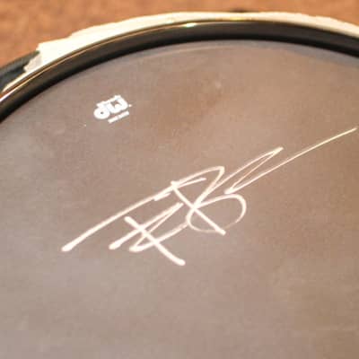 DW 6.5x14 Icon Series Terry Bozzio "The Black Page" Snare Drum - #136 of 250 image 7