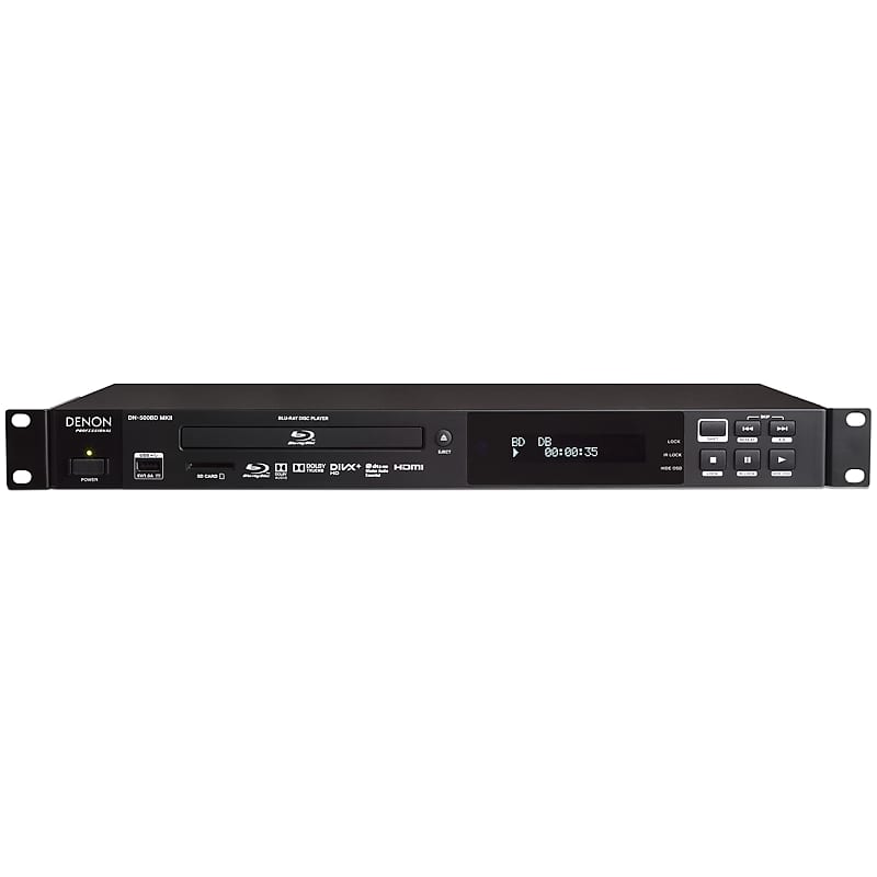 Denon DN-500BD MKII Rackmount Blu-ray Disc Player image 1