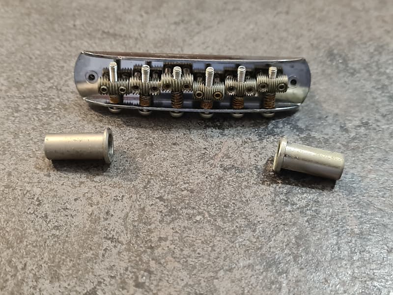 Fender Jazzmaster bridge & thimbles 1970s Reverb UK