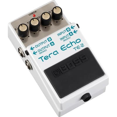 BOSS  TE-2 Tera Echo Guitar Effects Pedal 2024 - White image 2