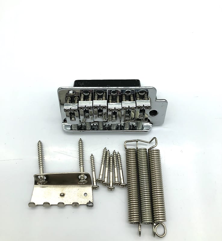 Stratocaster Style Tremolo/Vibrato Assembly Chrome | Reverb