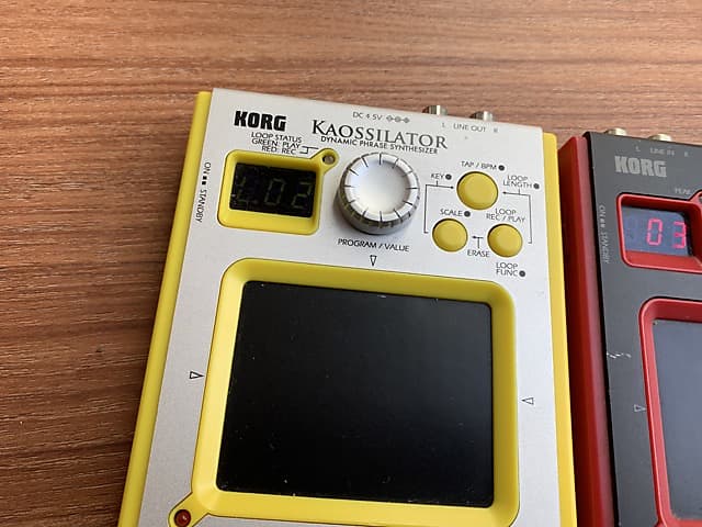 Korg Kaossilator + Kaoss Pad mini KP in great condition